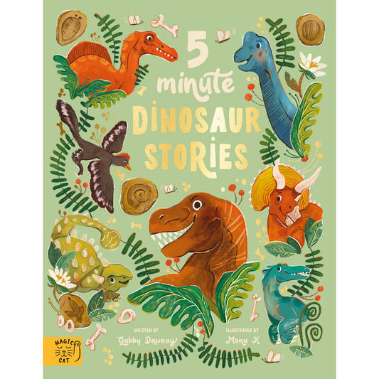 5 Minute Dinosaur Stories | Hardcover | Children's Book on Dinosaurs & Prehistoric Life