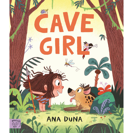 Preschool paperback cover: 'Cave Girl' by Ana Duna
