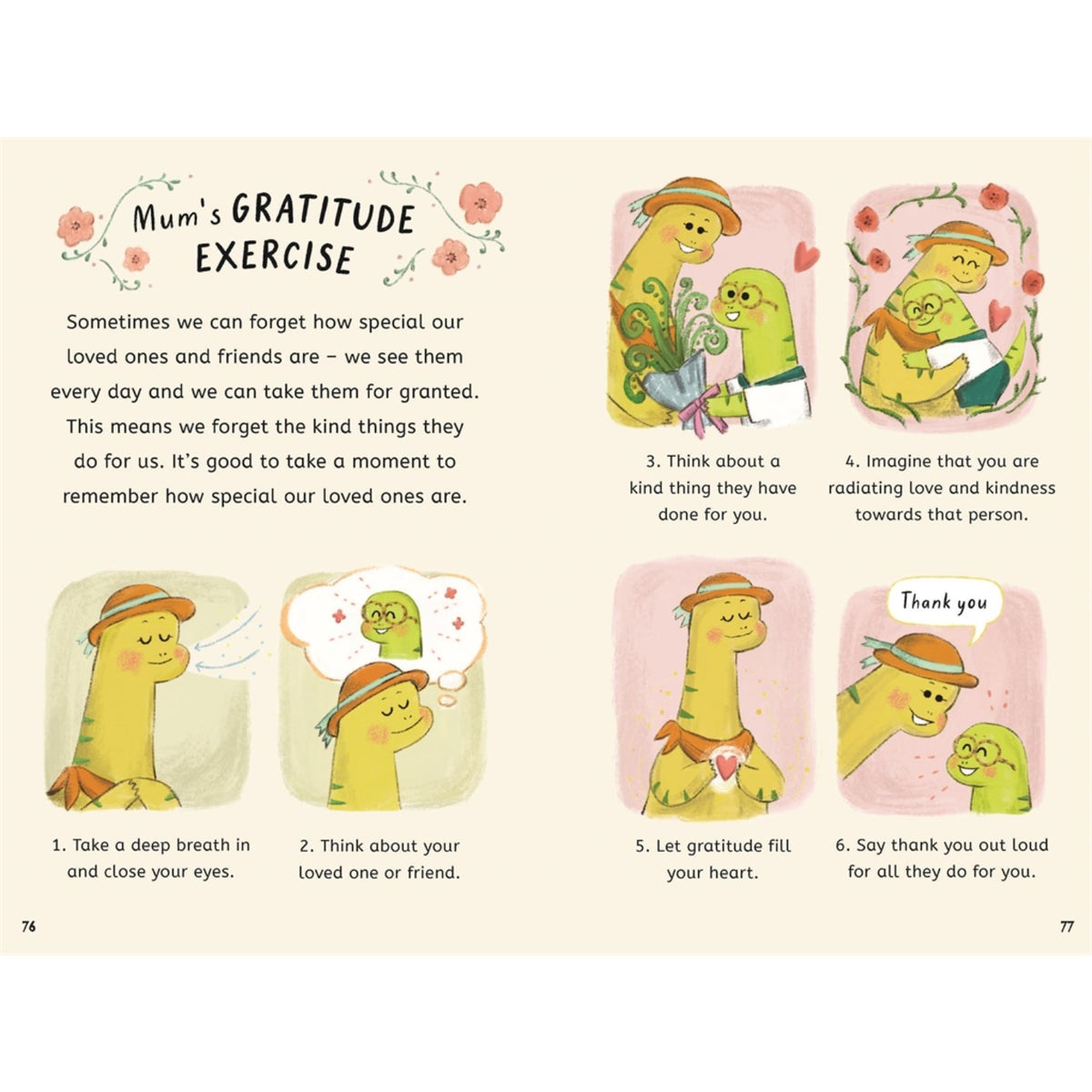 Sample pages (13) from 'Diplo Dinosaur Wants a Roarsome Friend' by Swapna Haddow and Yiting Lee - preschool paperback