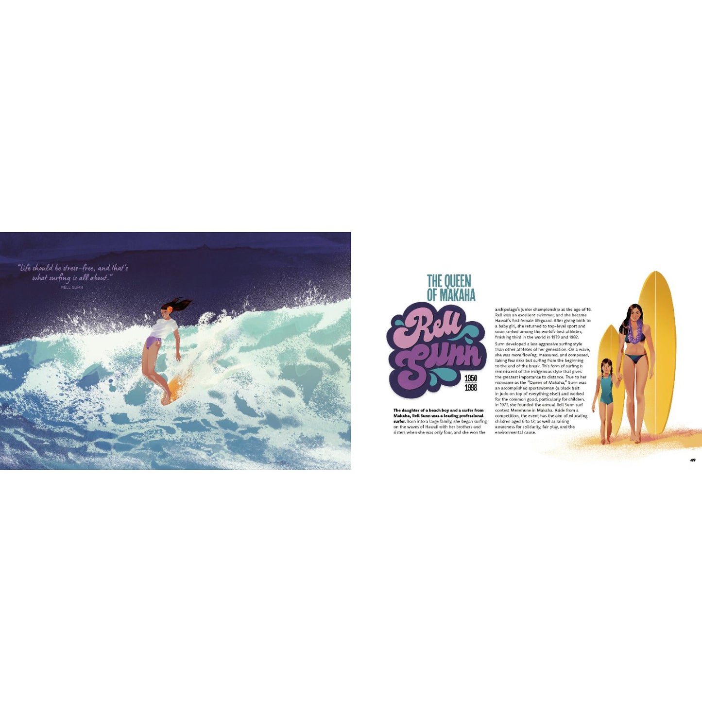 Surfing | Hardcover | Children's Book on Biographies