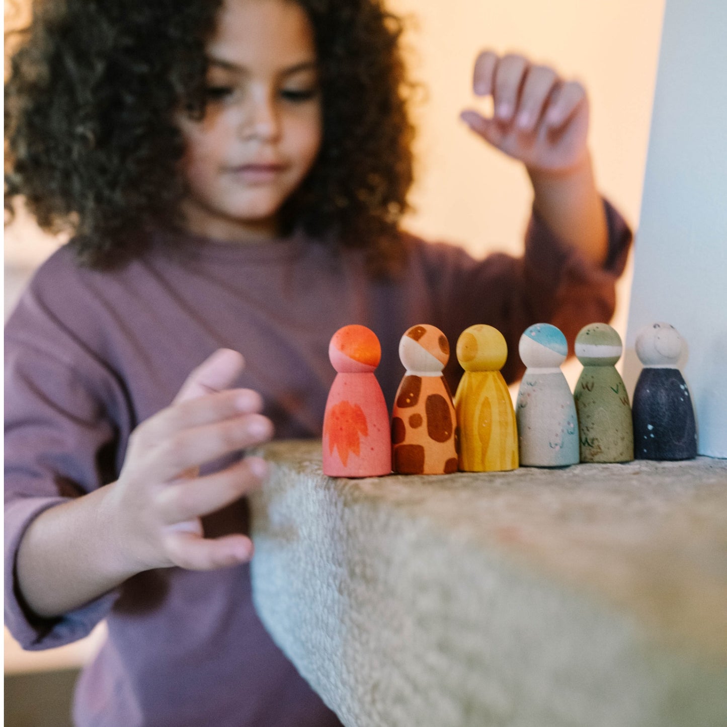 The Animal Crew | Wooden Toys for Kids | Open-Ended Play Set