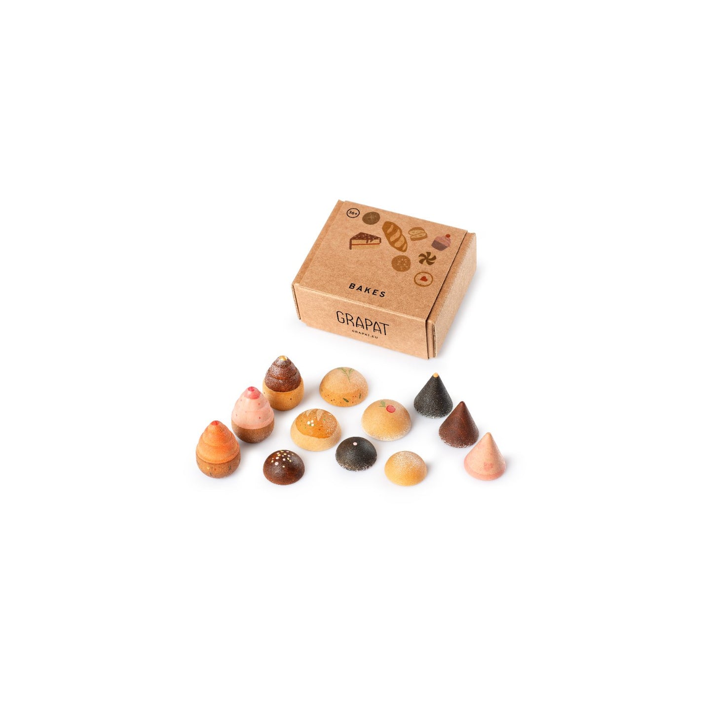 Bakes | Wooden Pretend Play Toy for Kids | Open-Ended Play