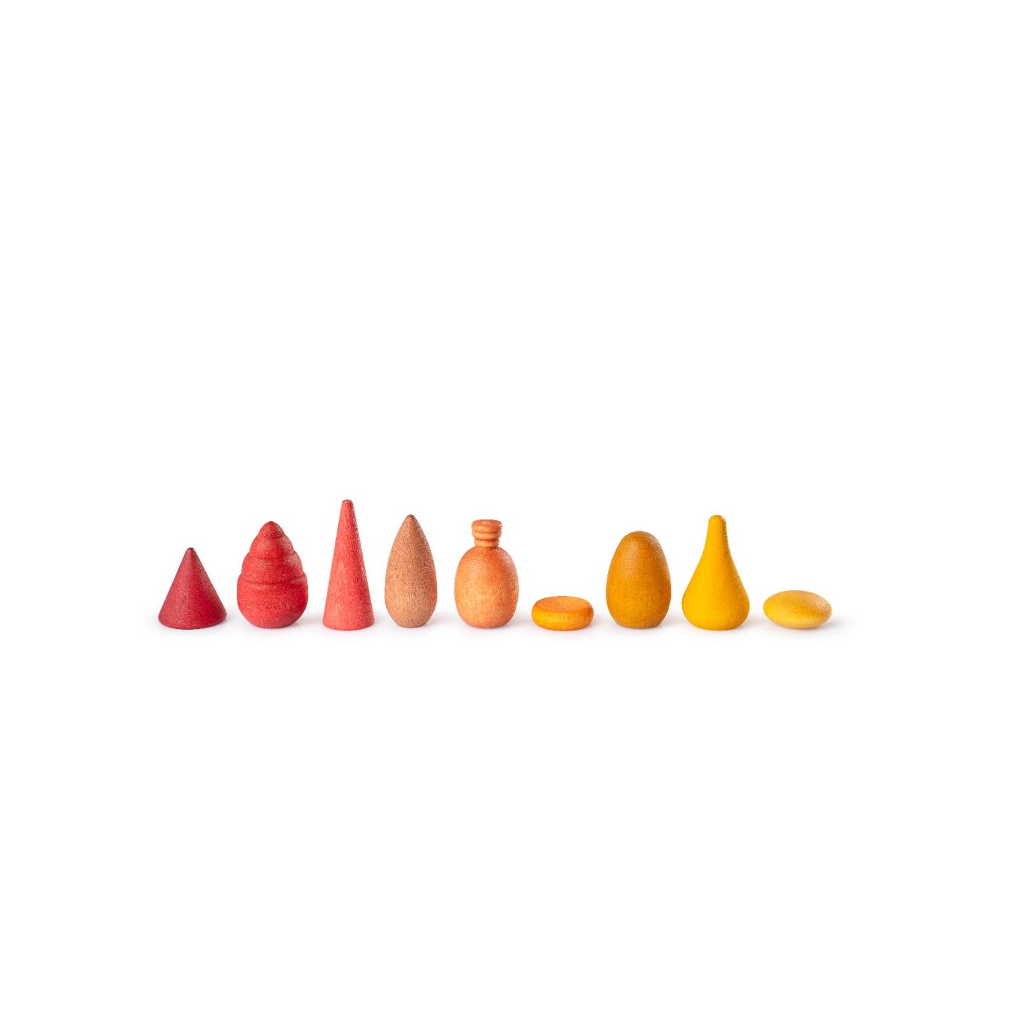 Mandala Warm Mix | 81 Pieces | Wooden Toys for Kids | Open-Ended Play