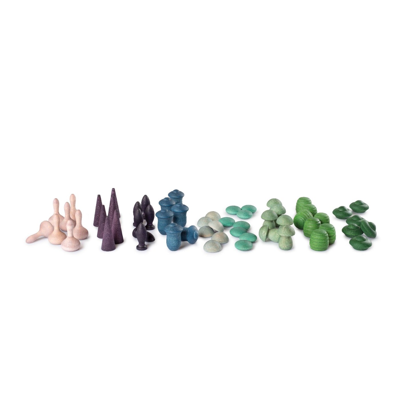 Mandala Cold Mix | 81 Pieces | Wooden Toys for Kids | Open-Ended Play