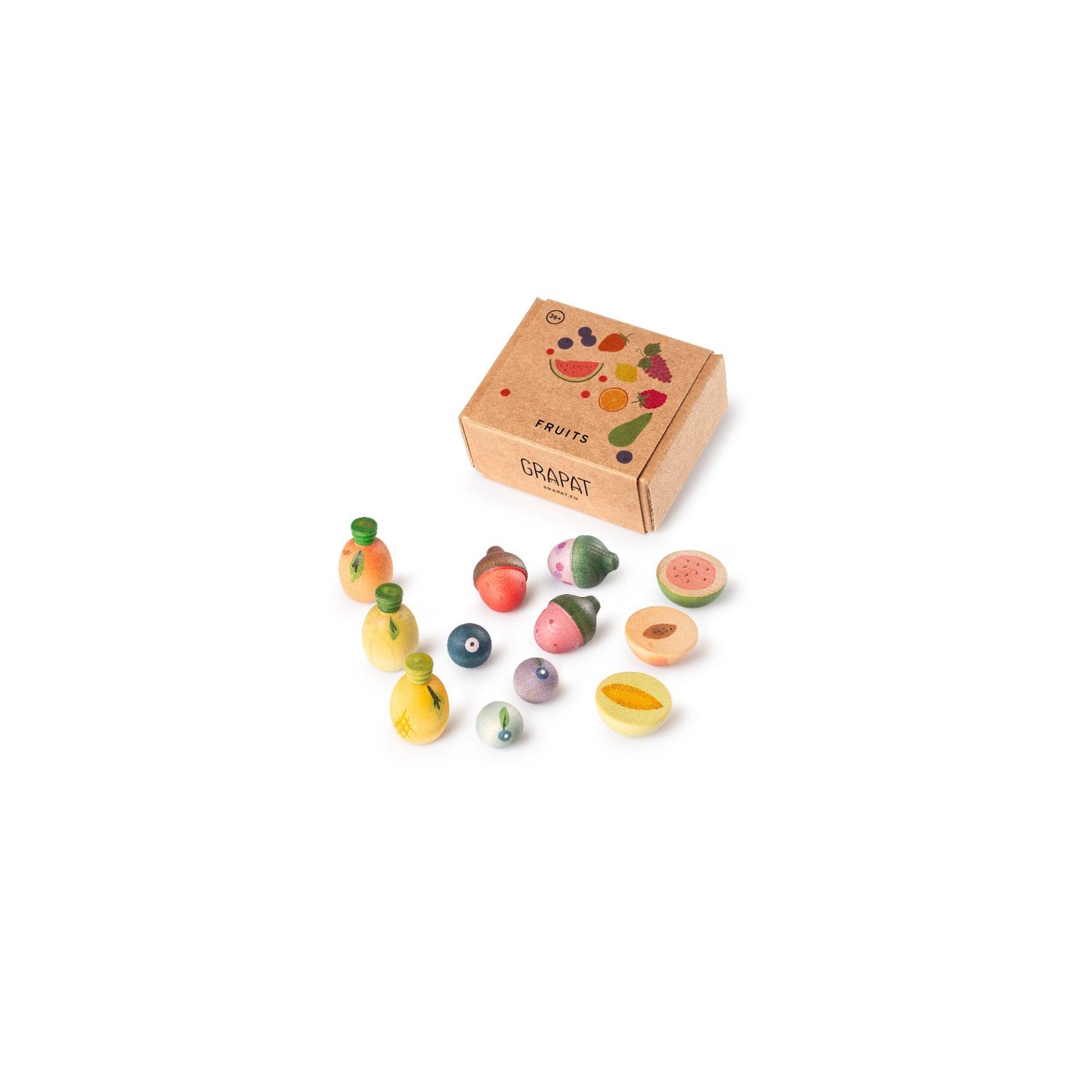 Fruits | Wooden Pretend Play Toy for Kids | Open-Ended Play
