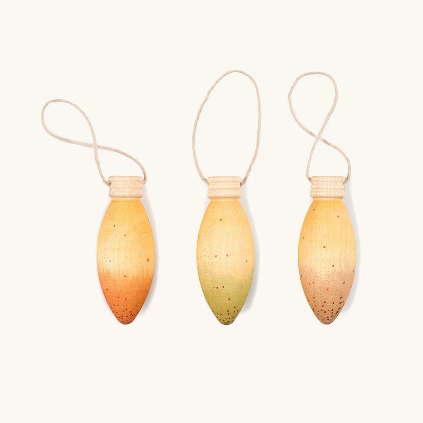 Glow Lamps | Grapat Ornaments No. 4 | Wooden Home & Seasonal Decorations