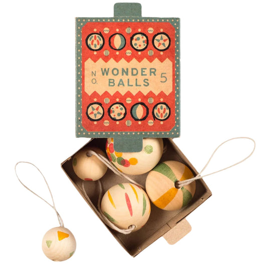 Wonder Balls | Grapat Ornaments No. 5 | Wooden Home & Seasonal Decorations