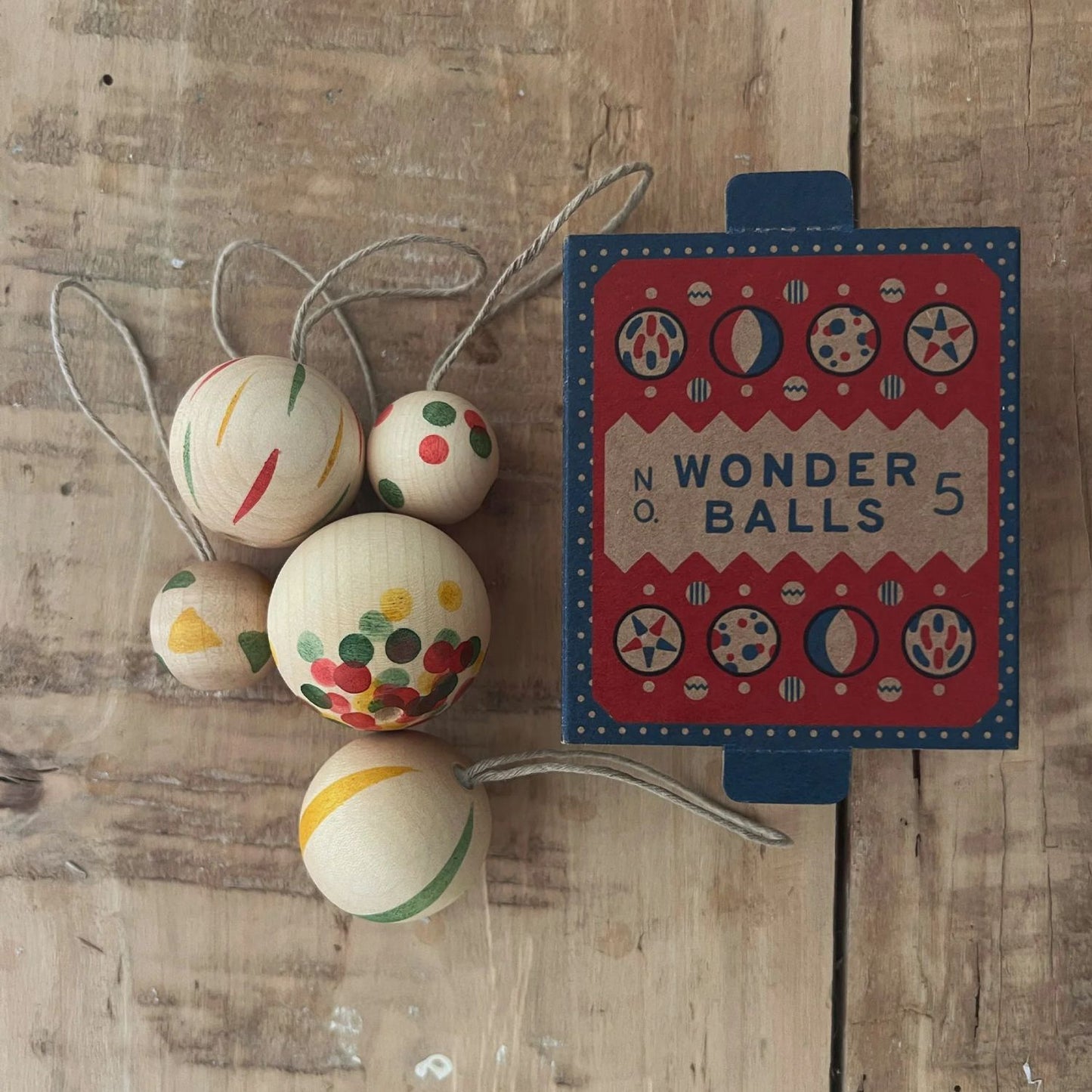 Wonder Balls | Grapat Ornaments No. 5 | Wooden Home & Seasonal Decorations