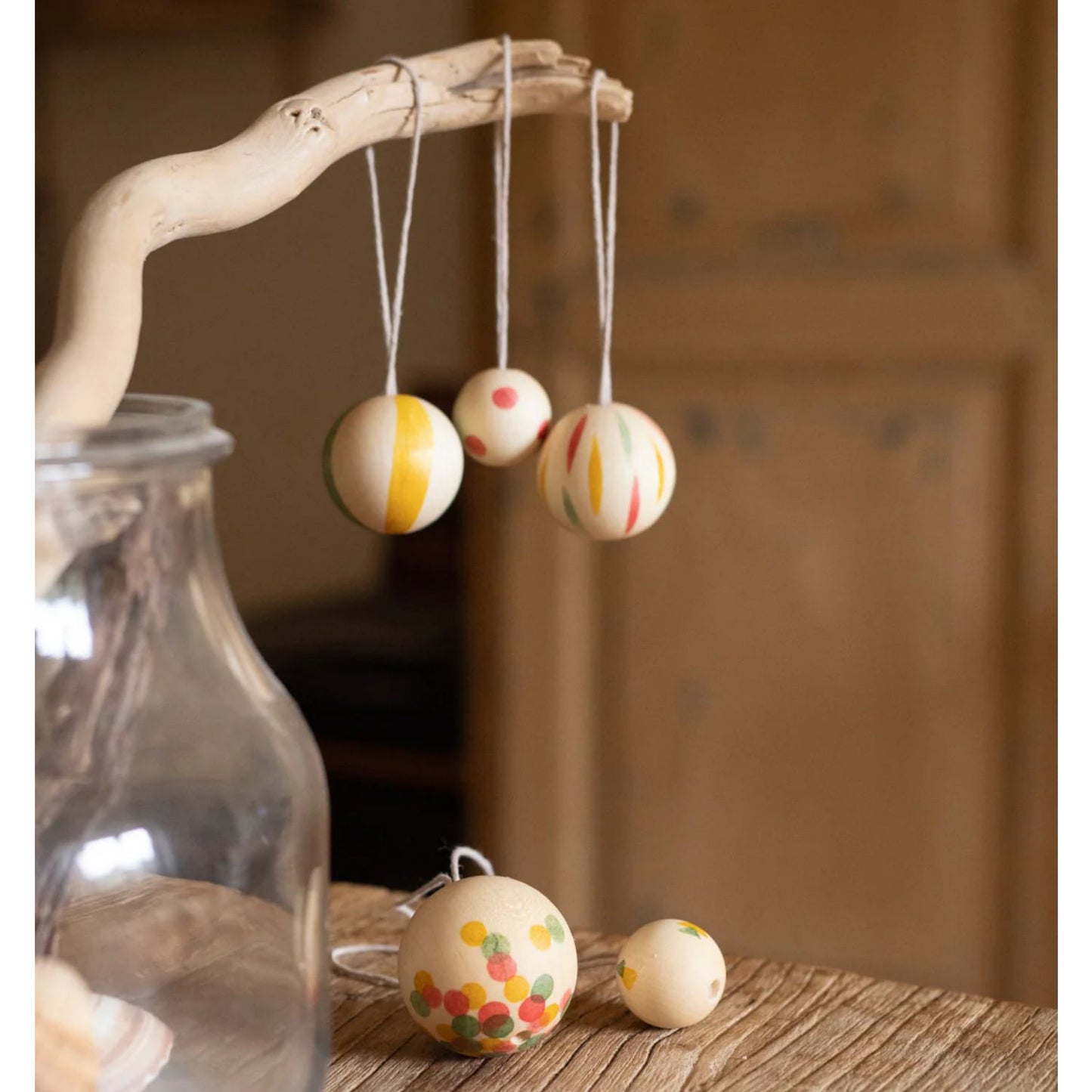 Wonder Balls | Grapat Ornaments No. 5 | Wooden Home & Seasonal Decorations