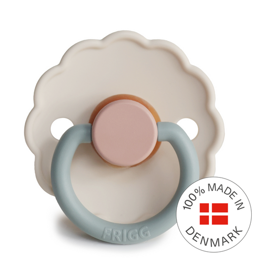 Cotton Candy | Daisy | Round Latex Pacifier | Made in Denmark