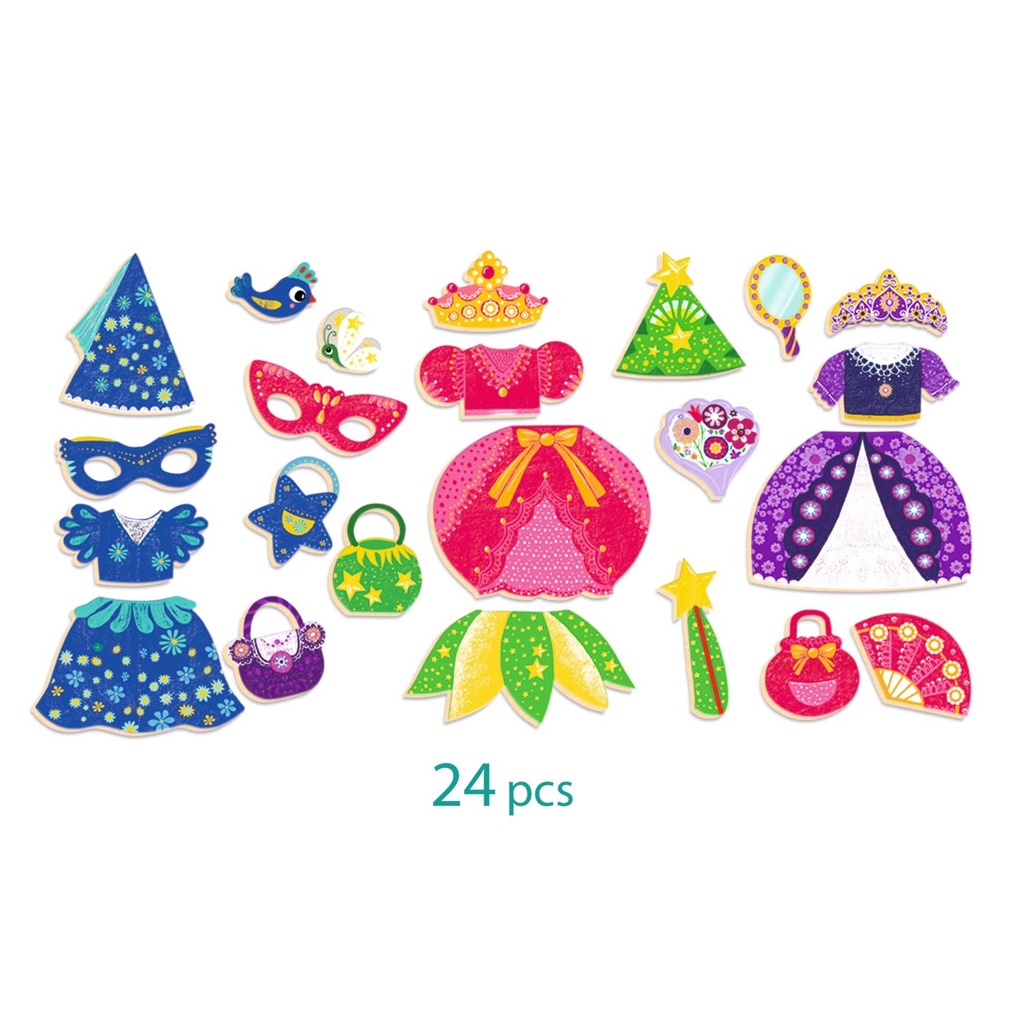 Belissimo | Wooden Magnets | Educational Toys For Kids