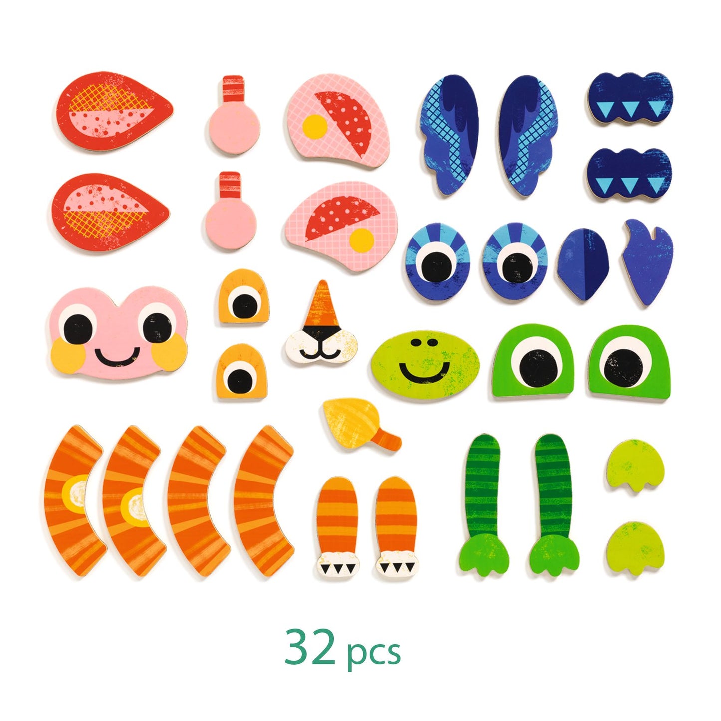 Zanimals | Wooden Magnets | Educational Toys For Kids