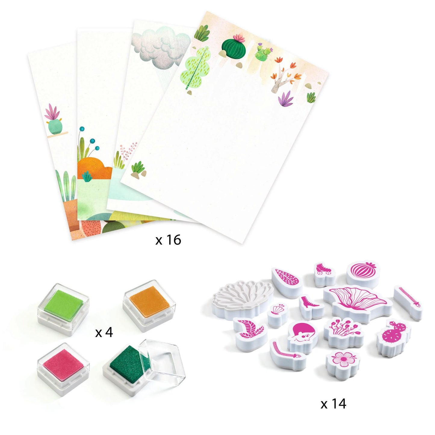 Flower Girls | Creativity Stamp Set for Kids