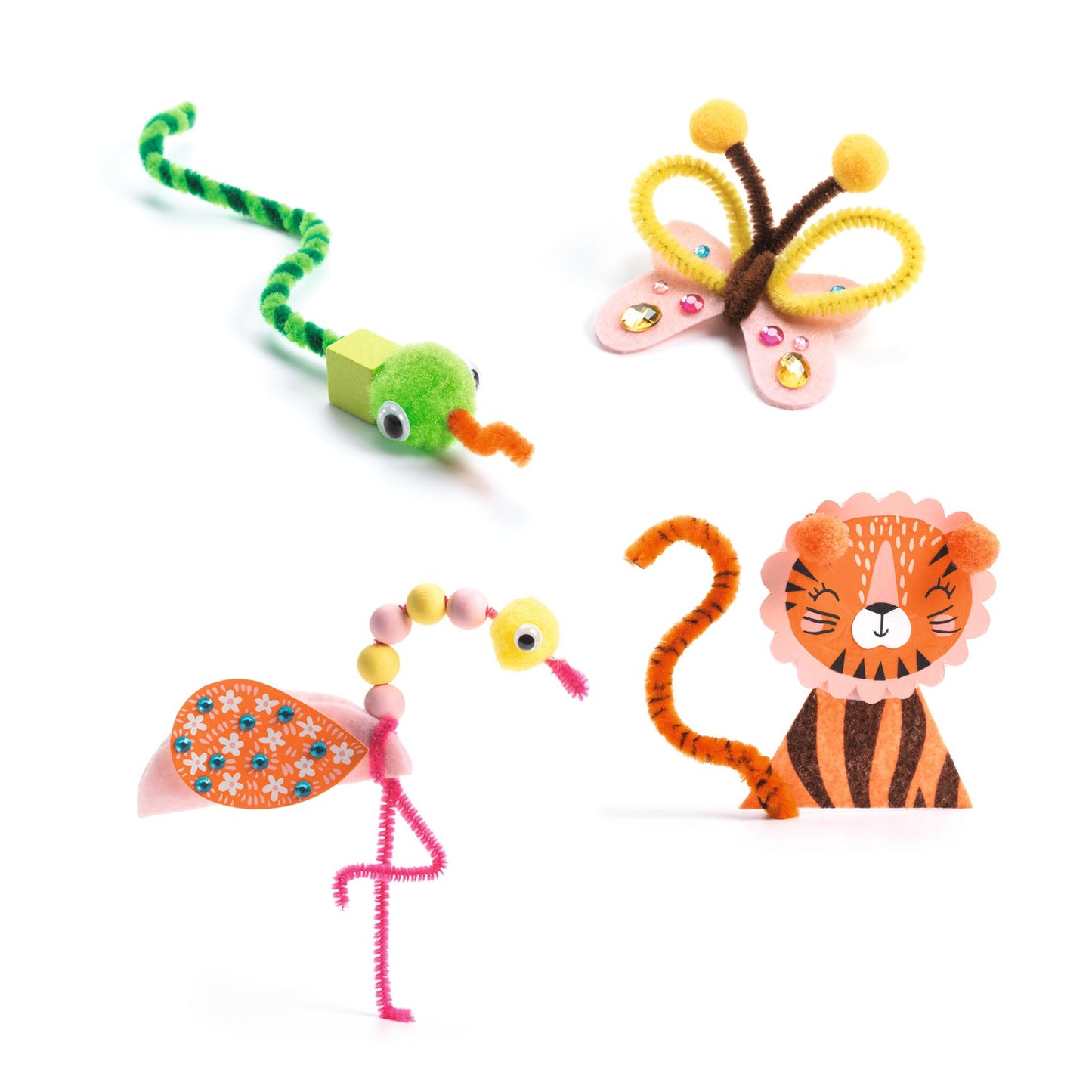 Jungle Animal Creation Box | Children's Art & Craft Kits