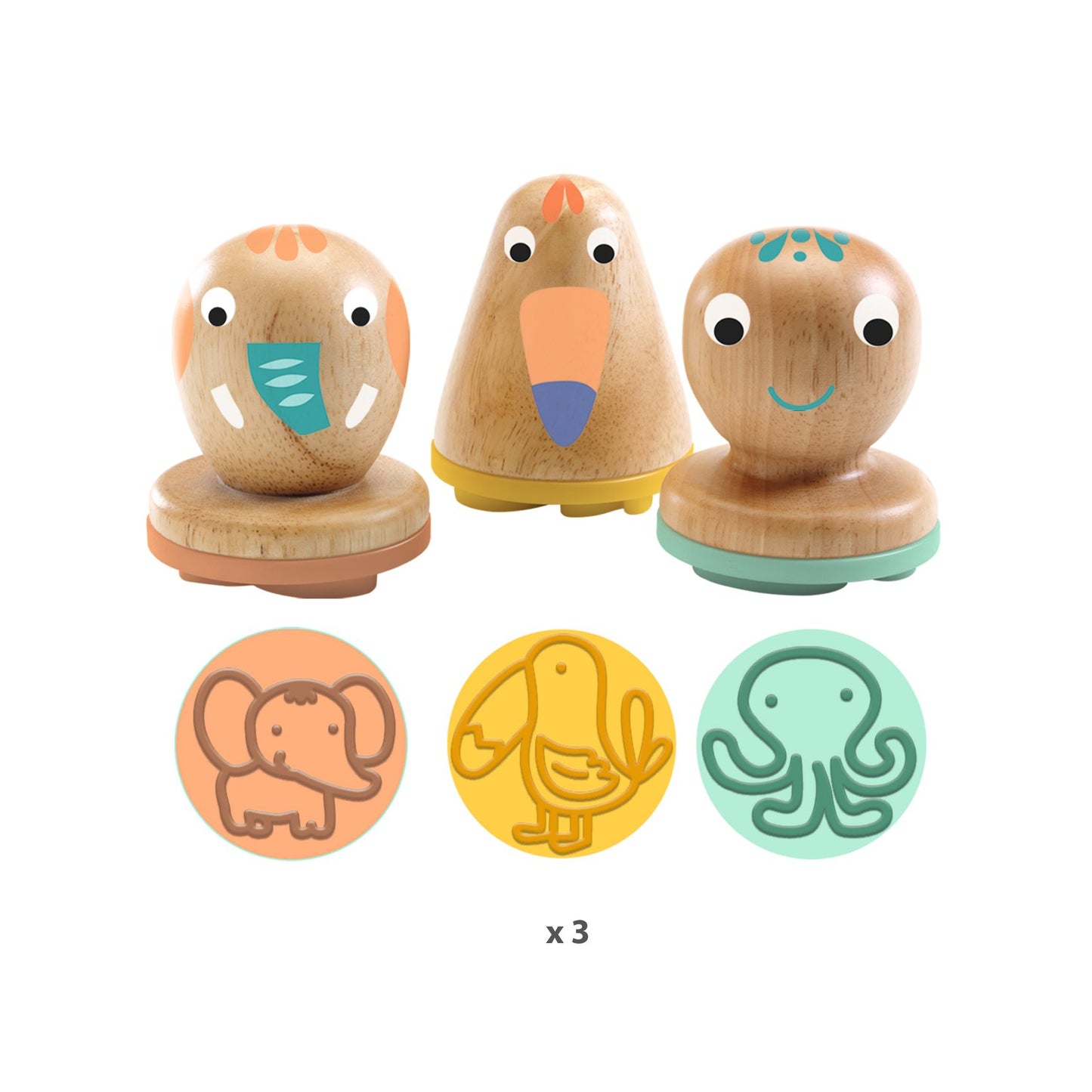 Myplastistamps - Modelling Dough Stamps | Children's Art & Craft Kits