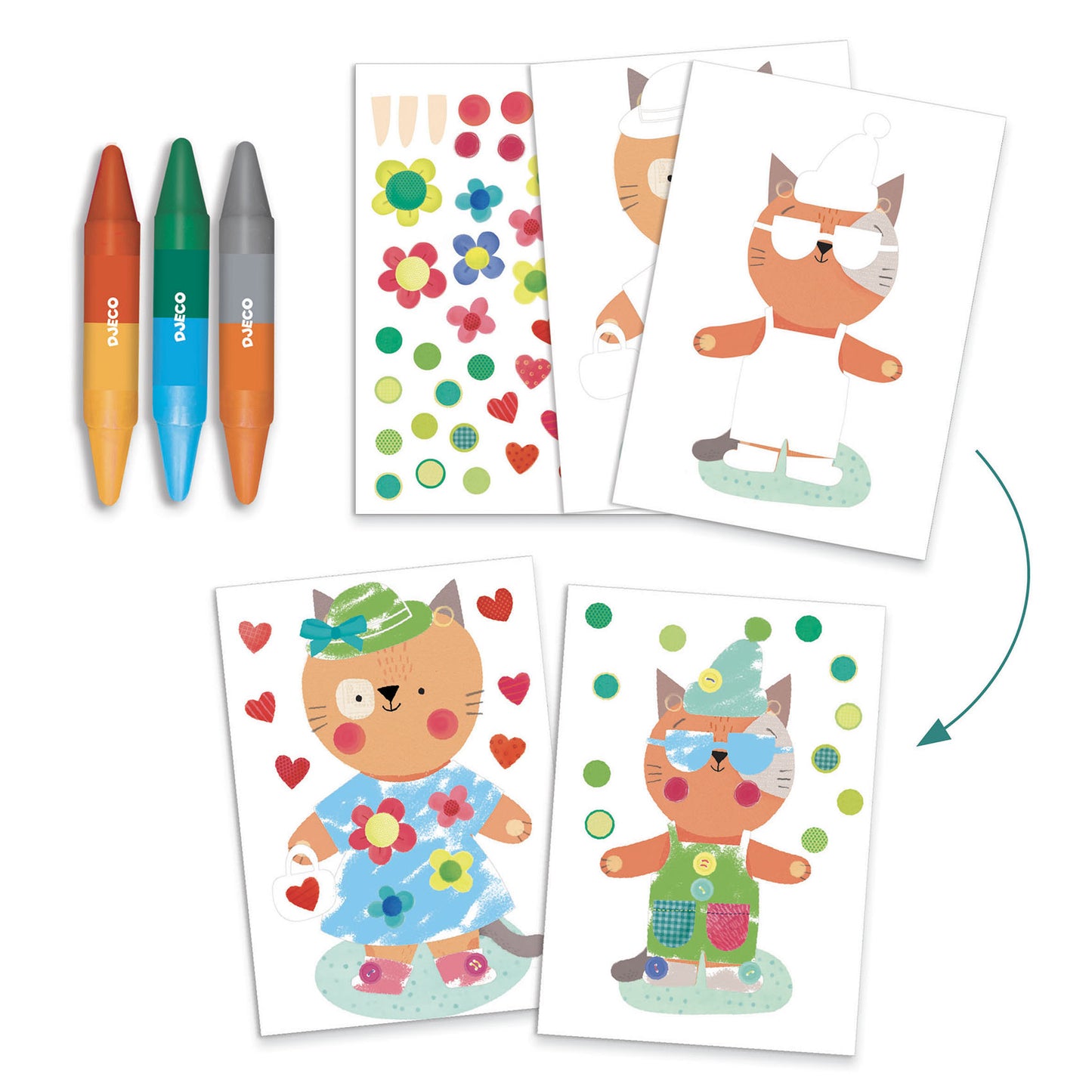 Animal Houses - 6 Crafts Activity Pack | Children's Art & Craft Kits