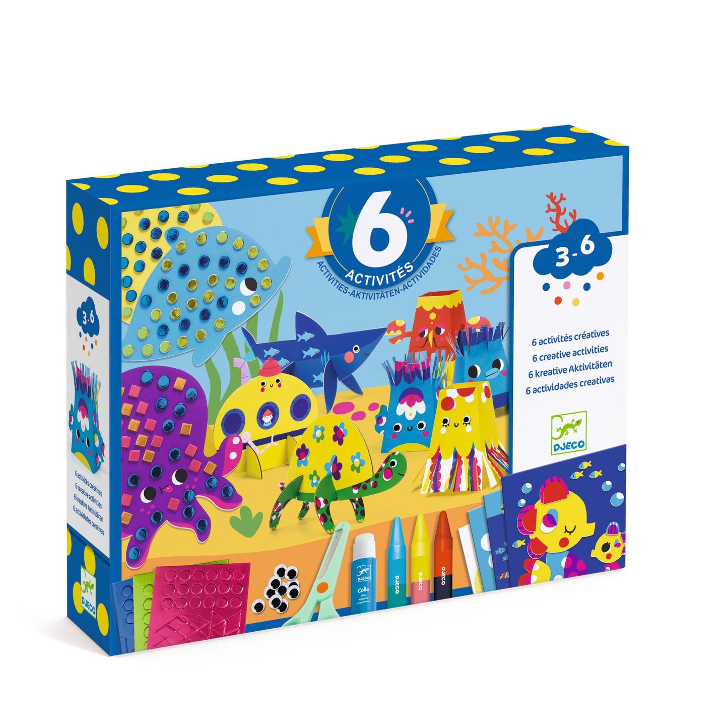 Seaside Delights - 6 Crafts Activity Pack | Children's Art & Craft Kits