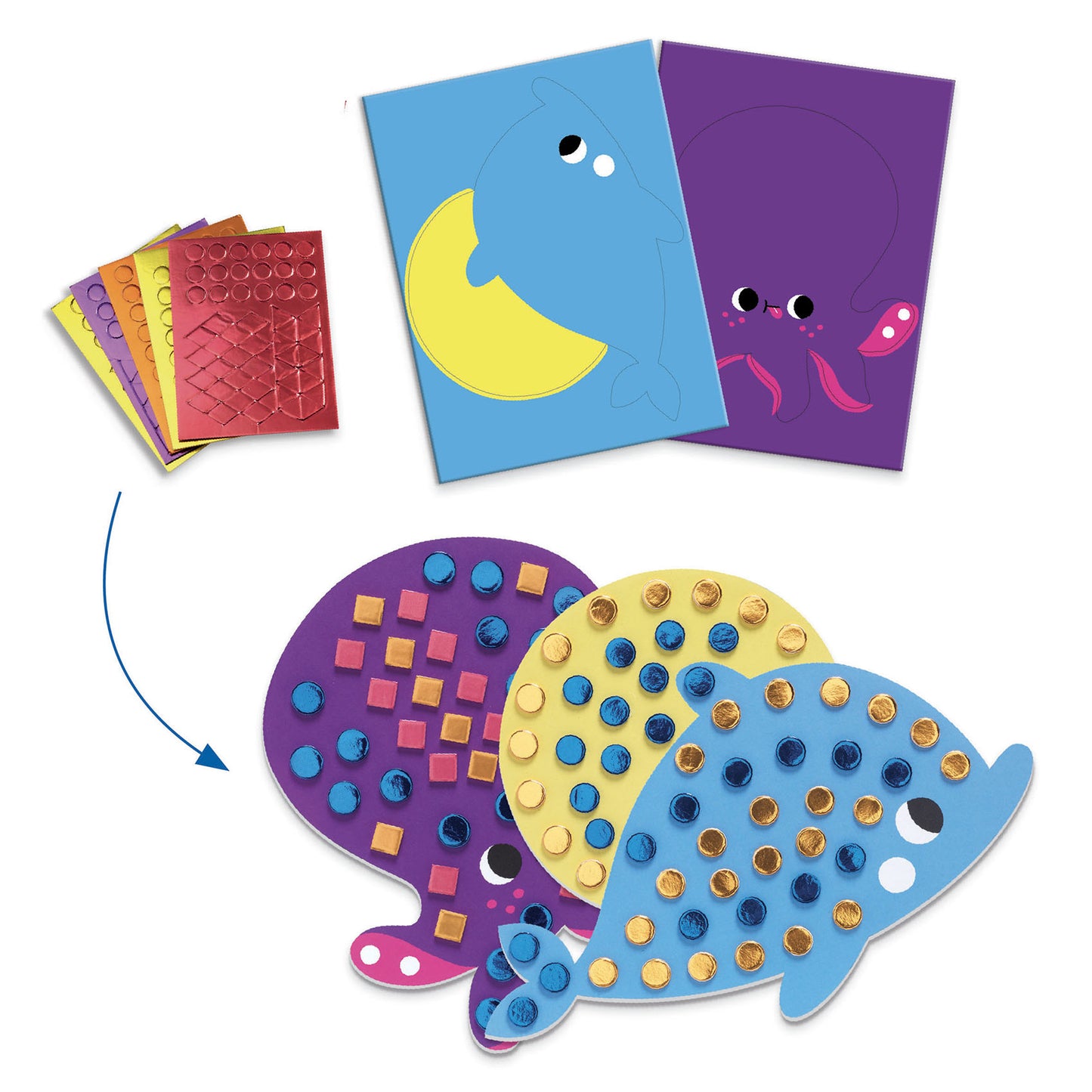 Seaside Delights - 6 Crafts Activity Pack | Children's Art & Craft Kits