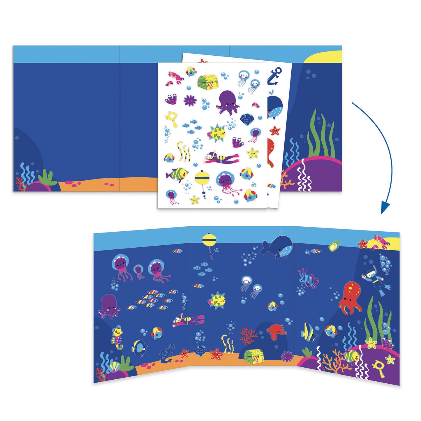 Seaside Delights - 6 Crafts Activity Pack | Children's Art & Craft Kits