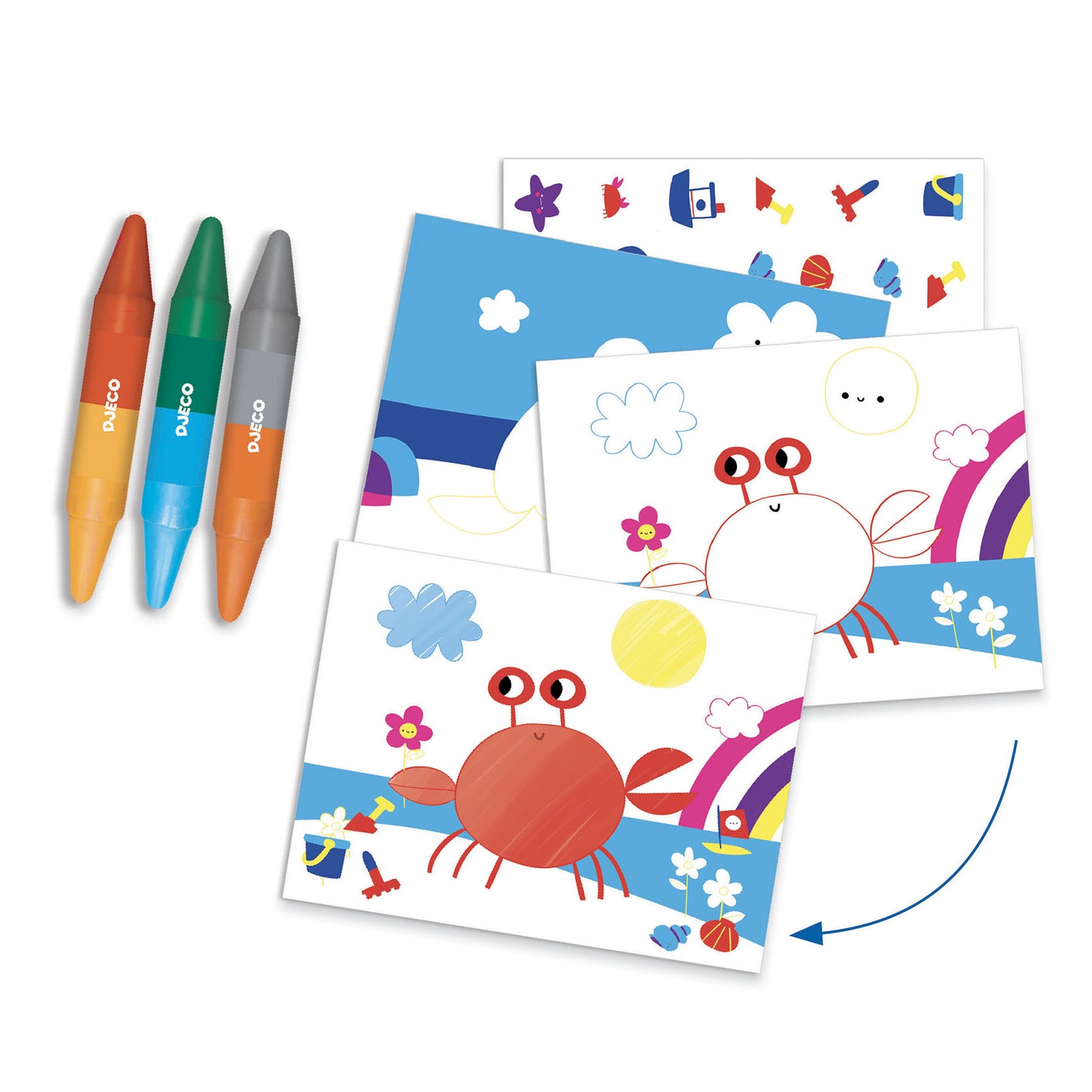 Seaside Delights - 6 Crafts Activity Pack | Children's Art & Craft Kits