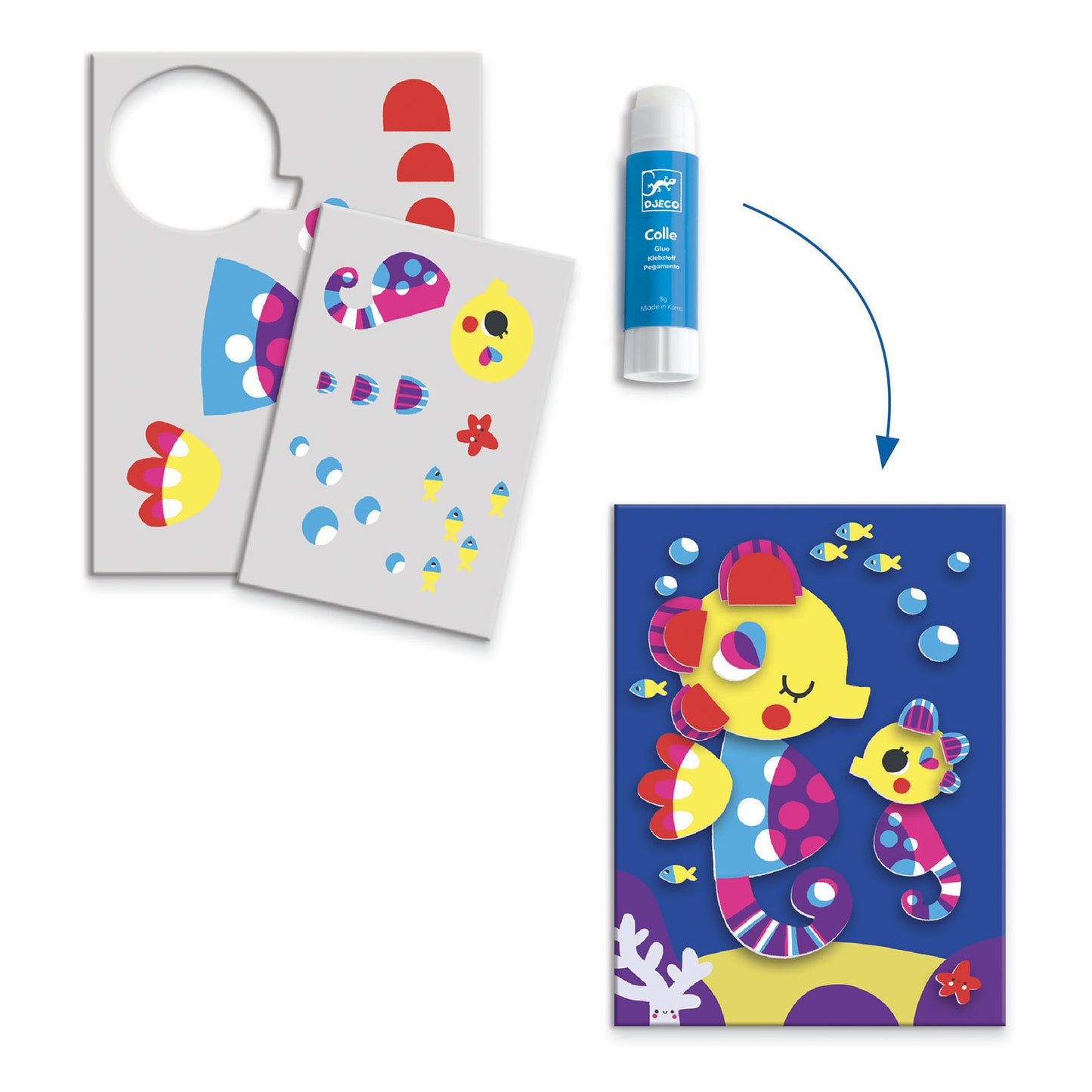 Seaside Delights - 6 Crafts Activity Pack | Children's Art & Craft Kits