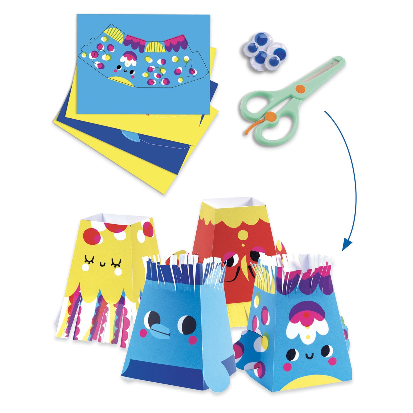 Seaside Delights - 6 Crafts Activity Pack | Children's Art & Craft Kits