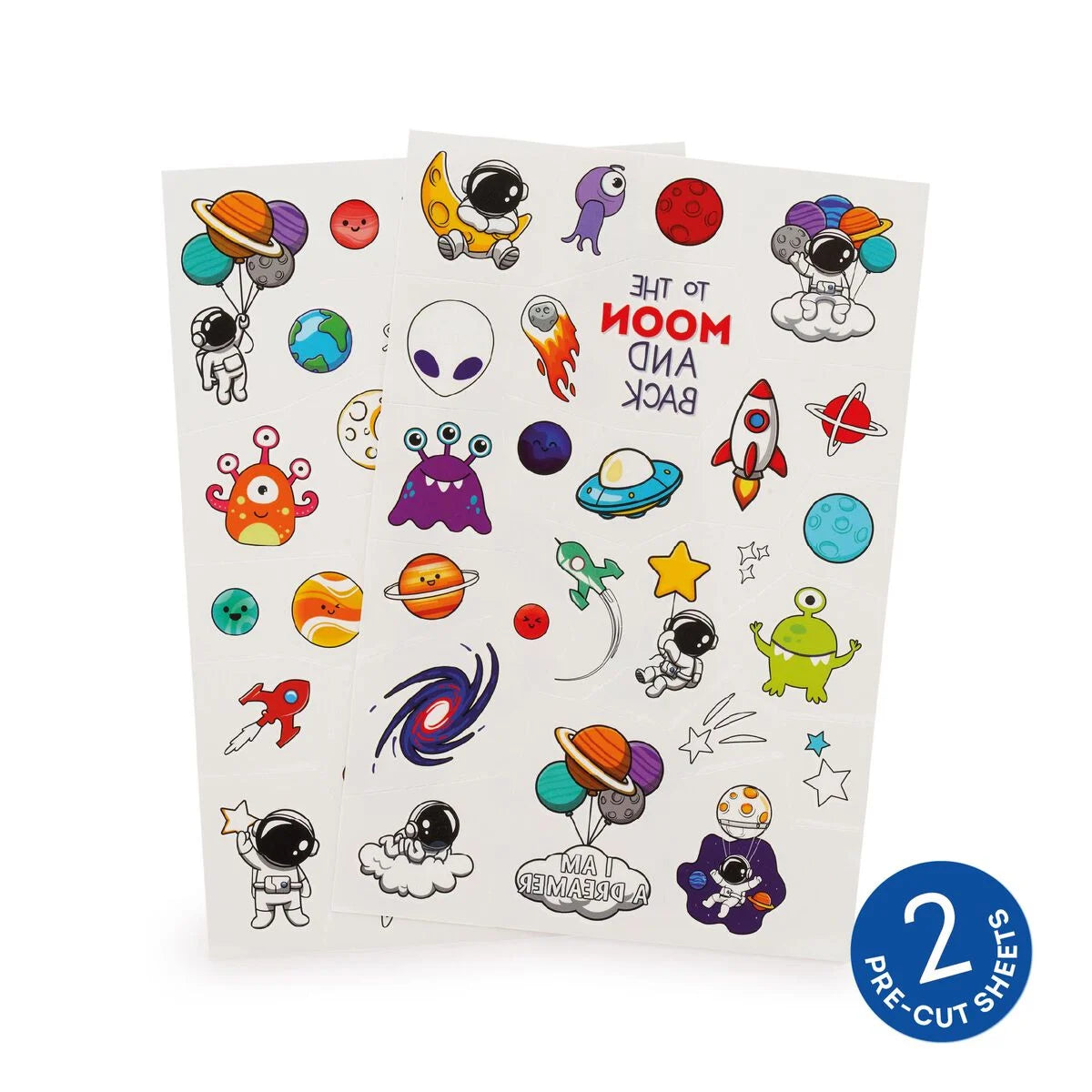 Space | Temporary Tattoos
