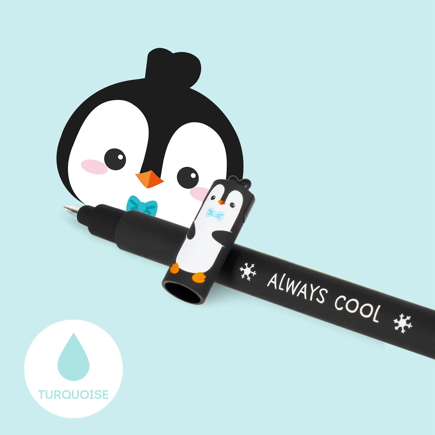 Penguin "Always Cool" | Erasable Gel Pen
