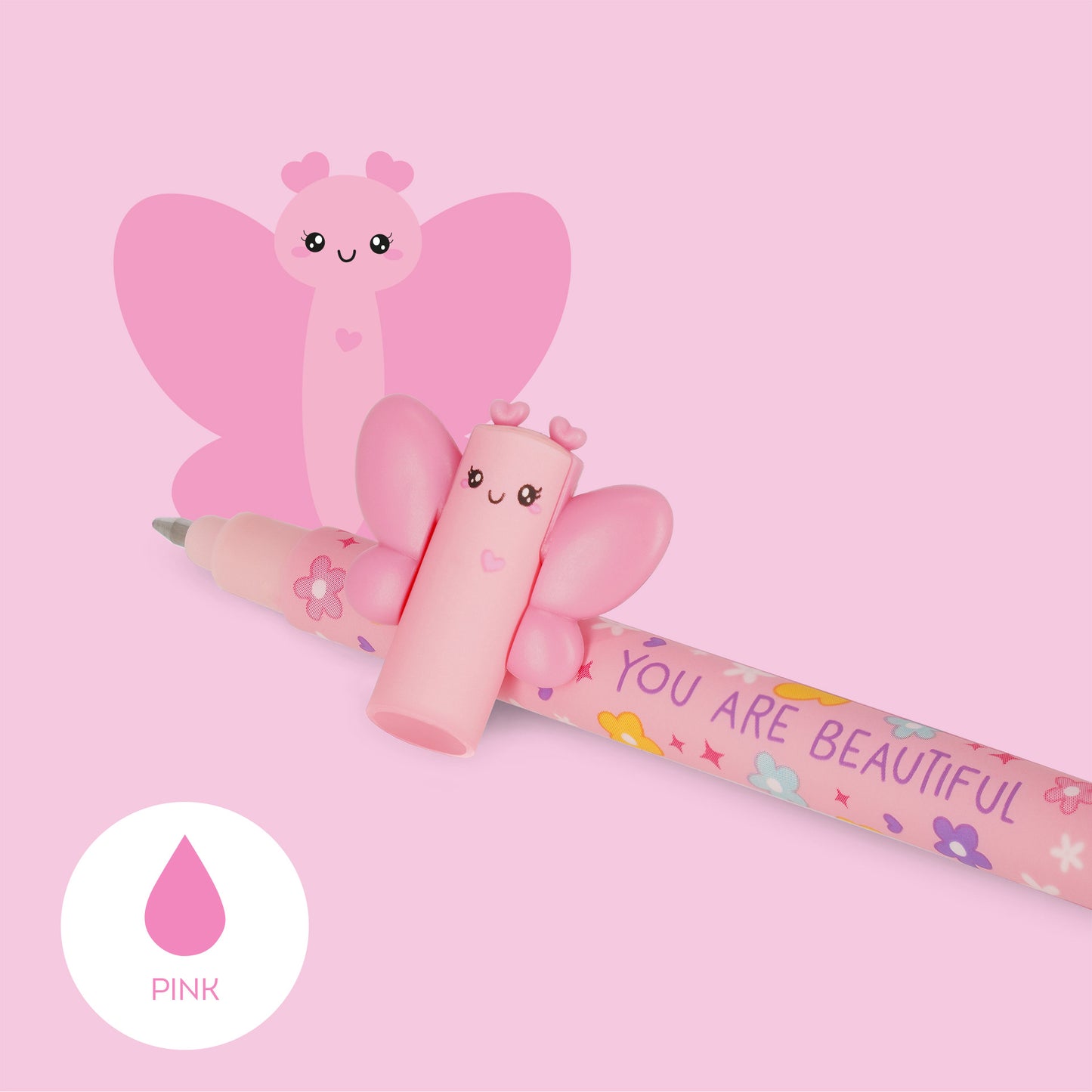 Butterfly "You Are Beautiful" | Erasable Gel Pen