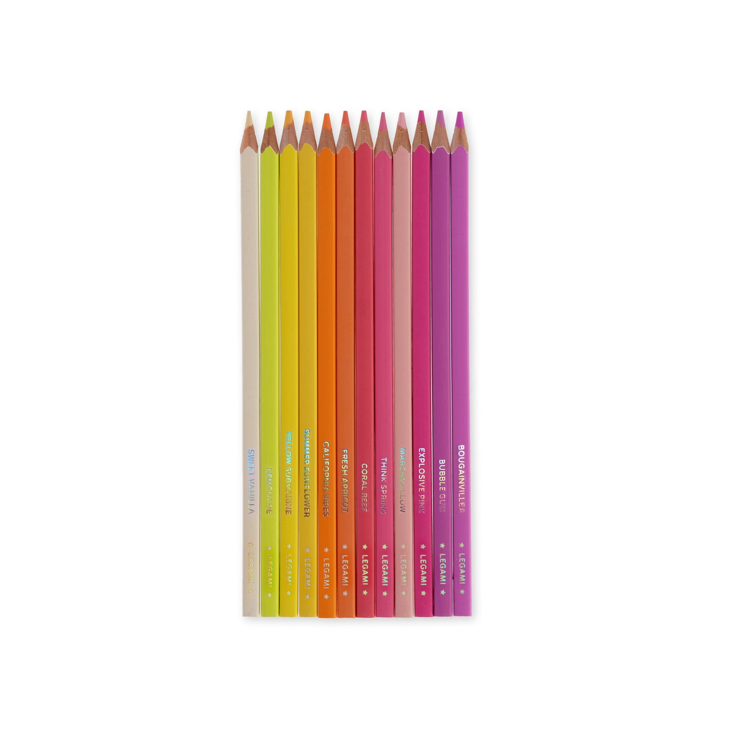 Sunset Palette | 12 Colouring Pencils | Colouring Pencil Set