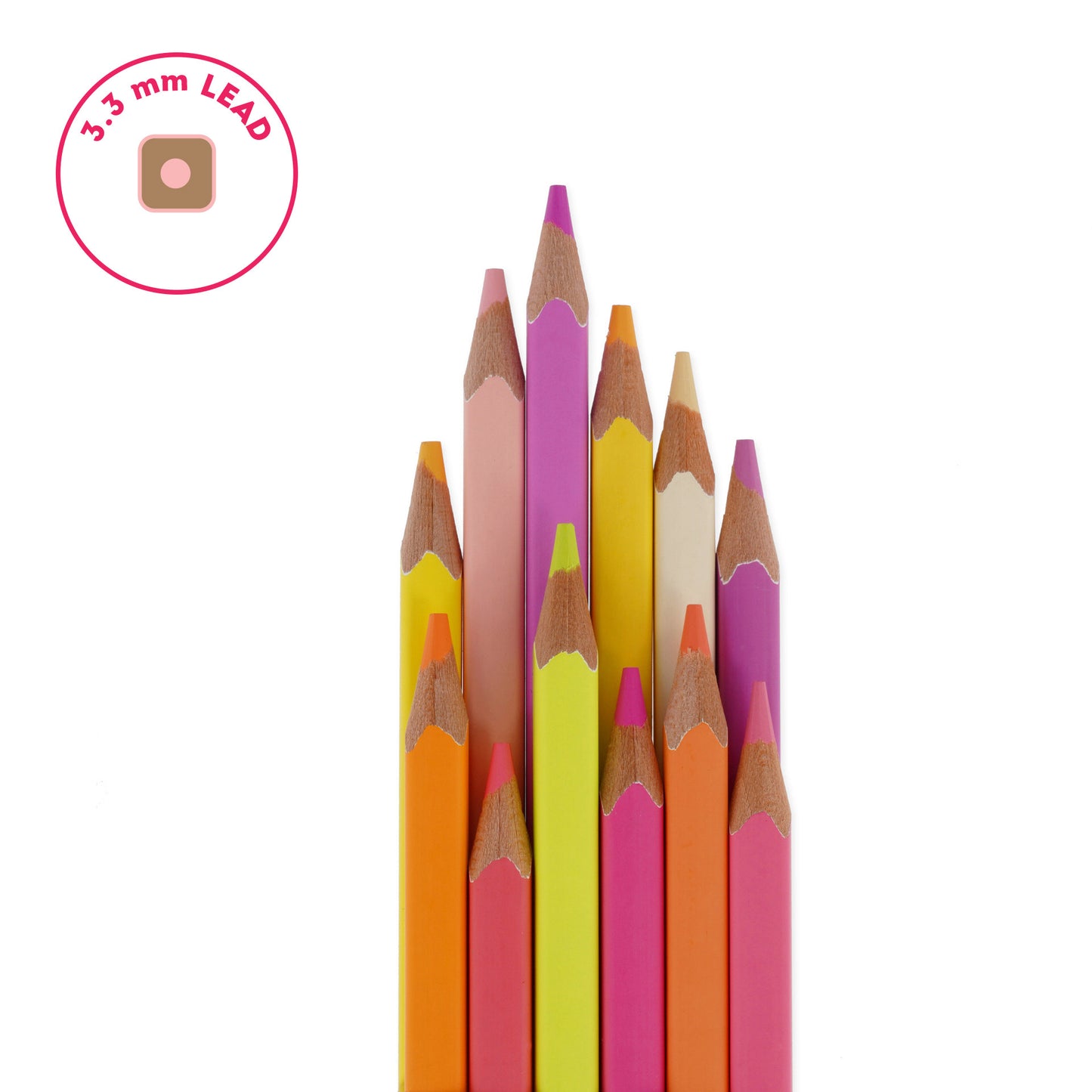 Sunset Palette | 12 Colouring Pencils | Colouring Pencil Set