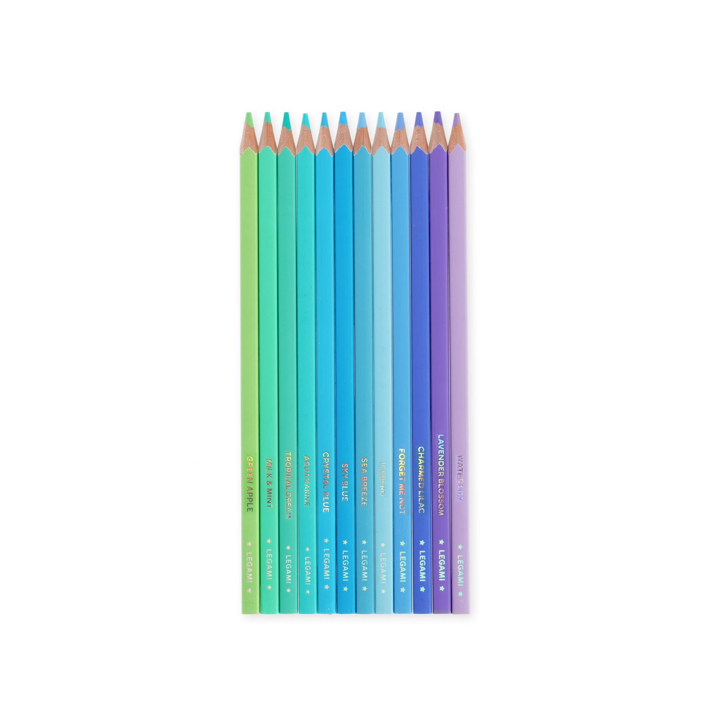 Ocean Palette | 12 Colouring Pencils | Colouring Pencil Set