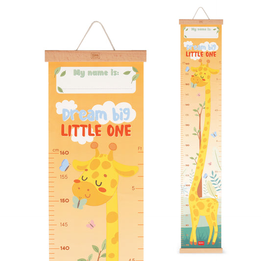 Giraffe | Wall-Hanging Height Chart | Growth Chart