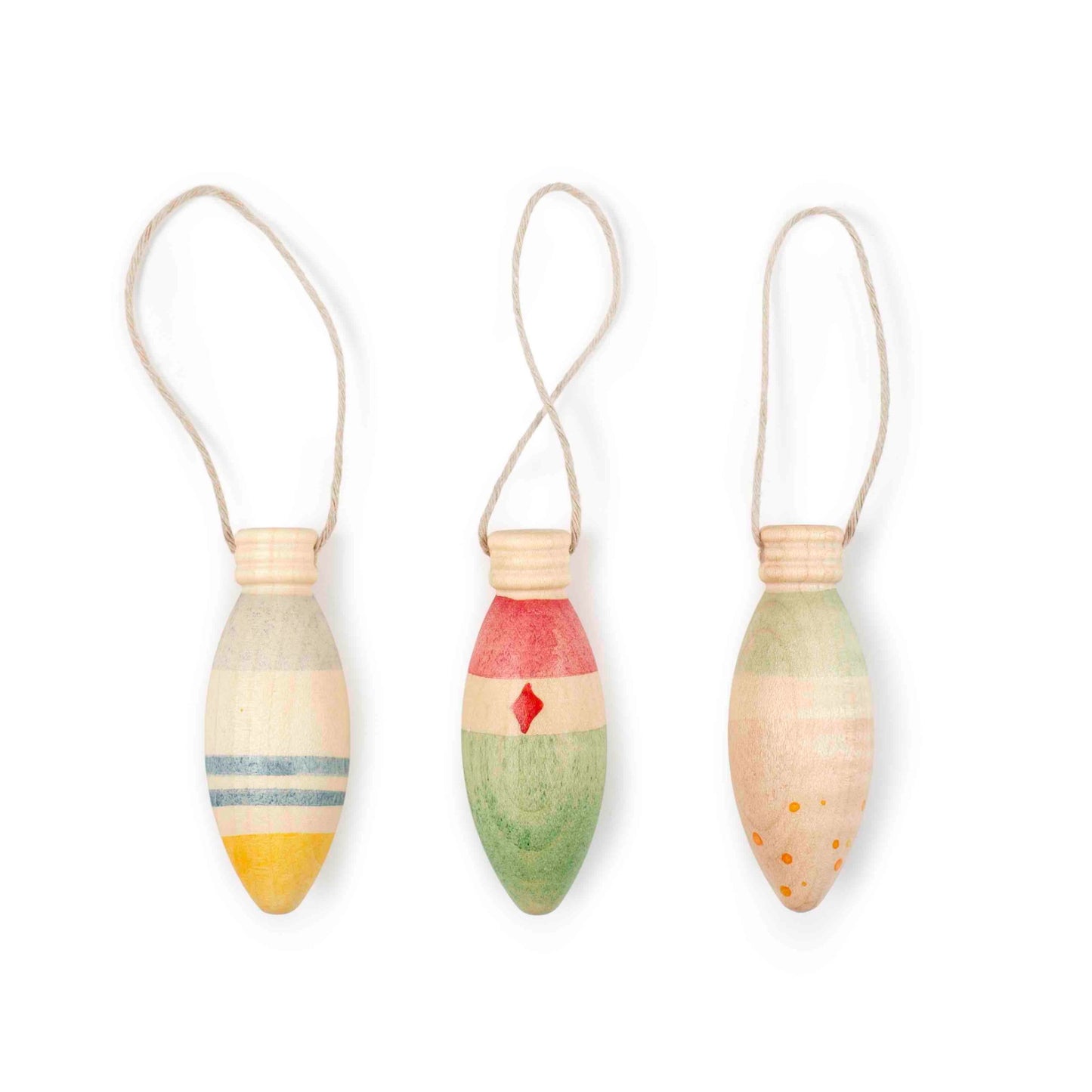 Winter Sparkles | Grapat Ornaments No. 6 | Wooden Home & Seasonal Decorations