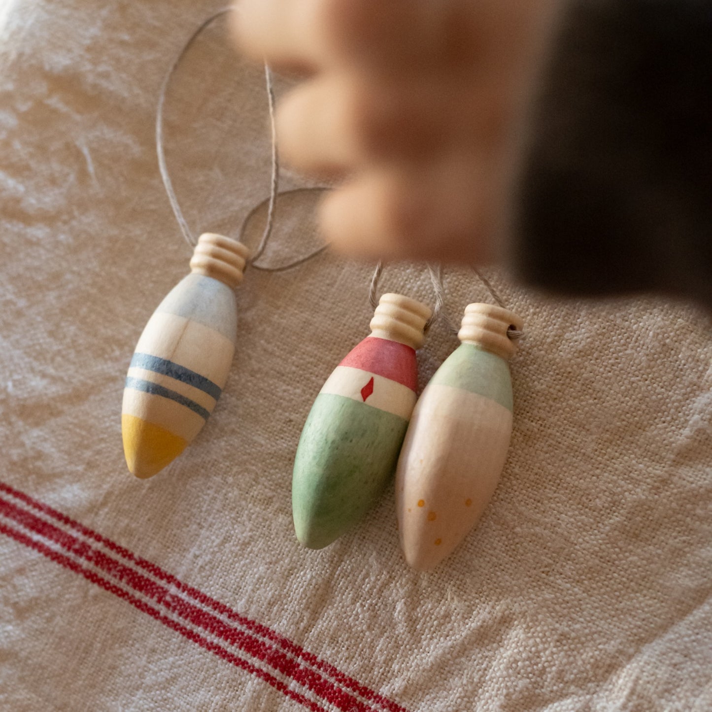 Winter Sparkles | Grapat Ornaments No. 6 | Wooden Home & Seasonal Decorations