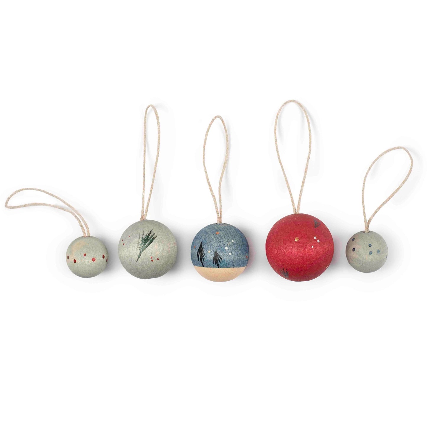 Wish Balls | Grapat Ornaments No. 7 | Wooden Home & Seasonal Decorations