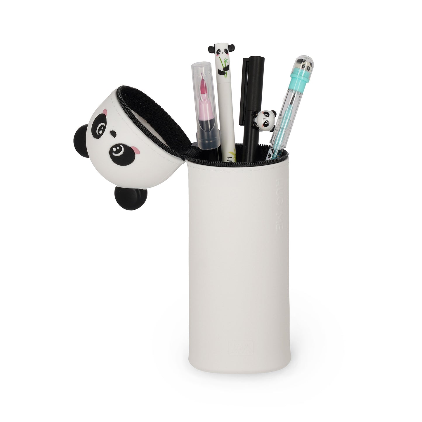 Panda "Hug Me" | 2-In-1 Silicone Pencil Case