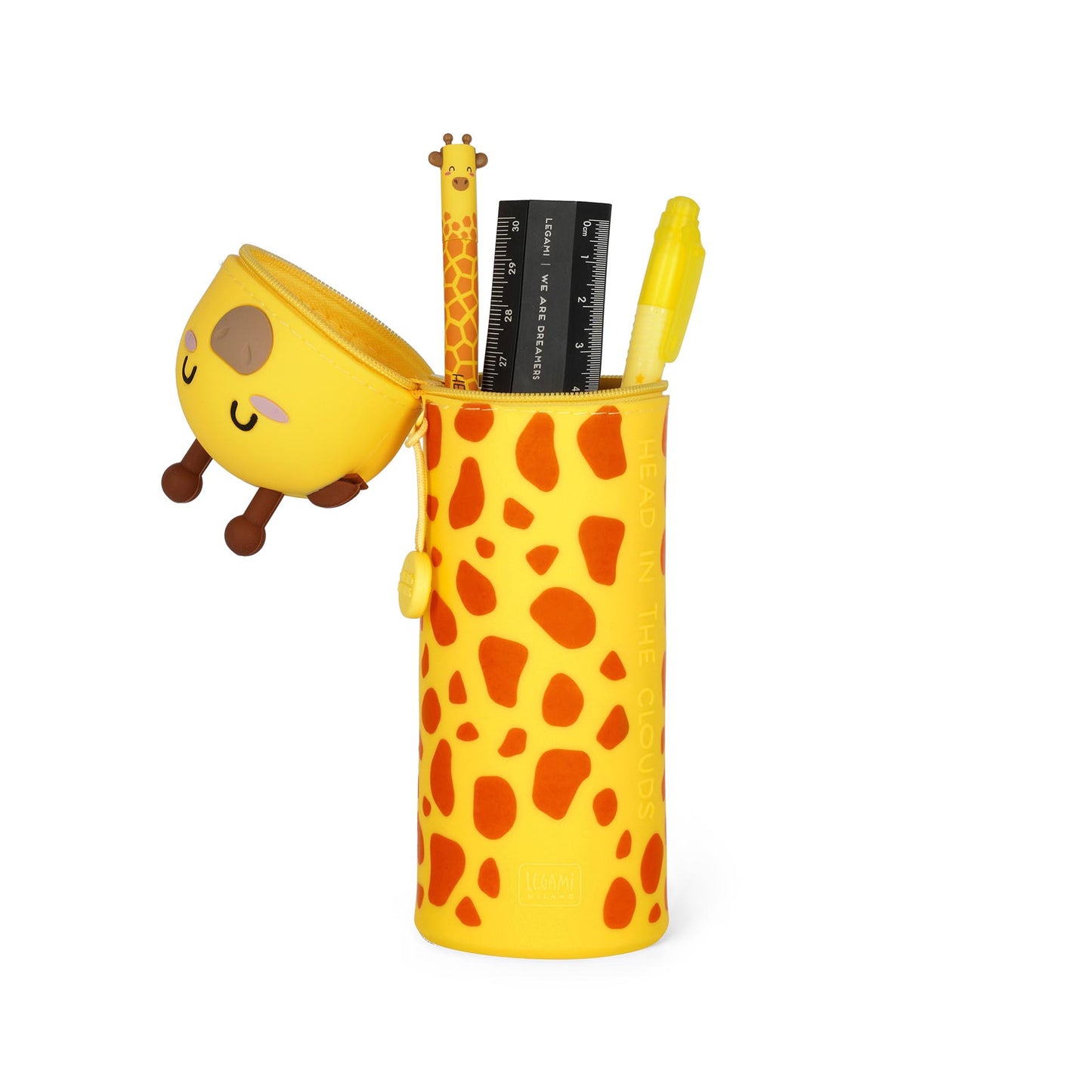 Giraffe "Head In The Clouds" | 2-In-1 Silicone Pencil Case