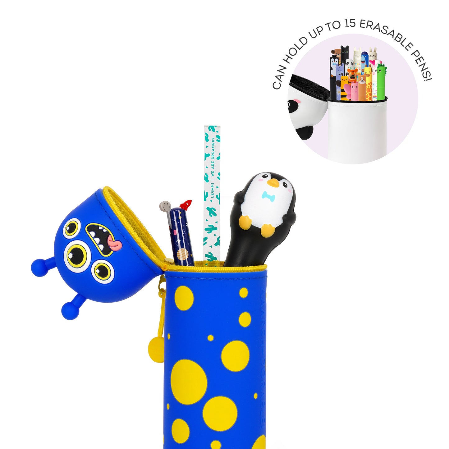 Monster "Aaargh-dorable!" | 2-In-1 Silicone Pencil Case