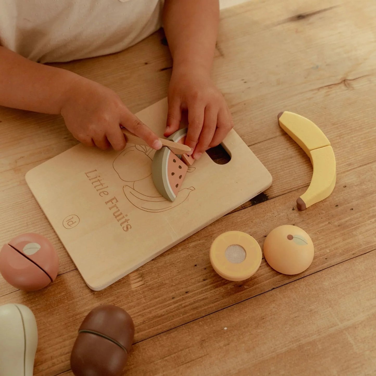 Wooden Slicing Fruit | Wooden Pretend Play Toy