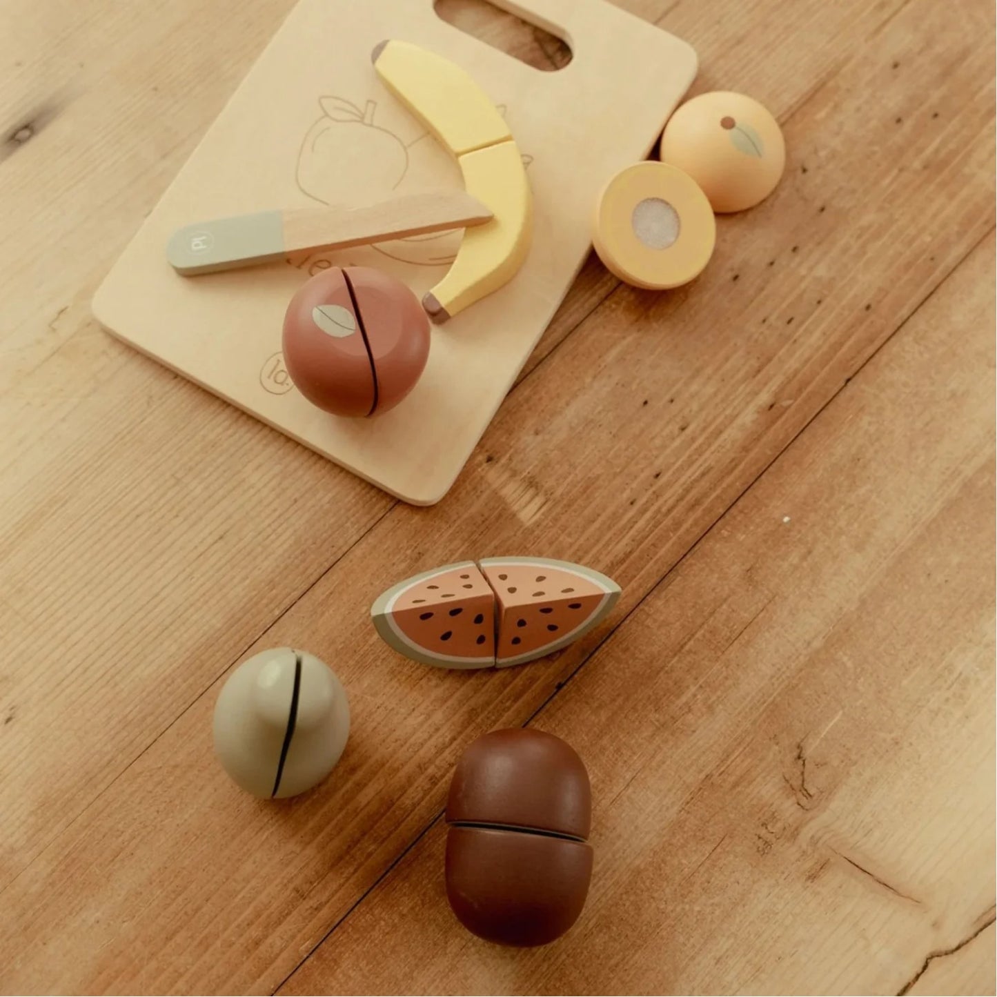 Wooden Slicing Fruit | Wooden Pretend Play Toy