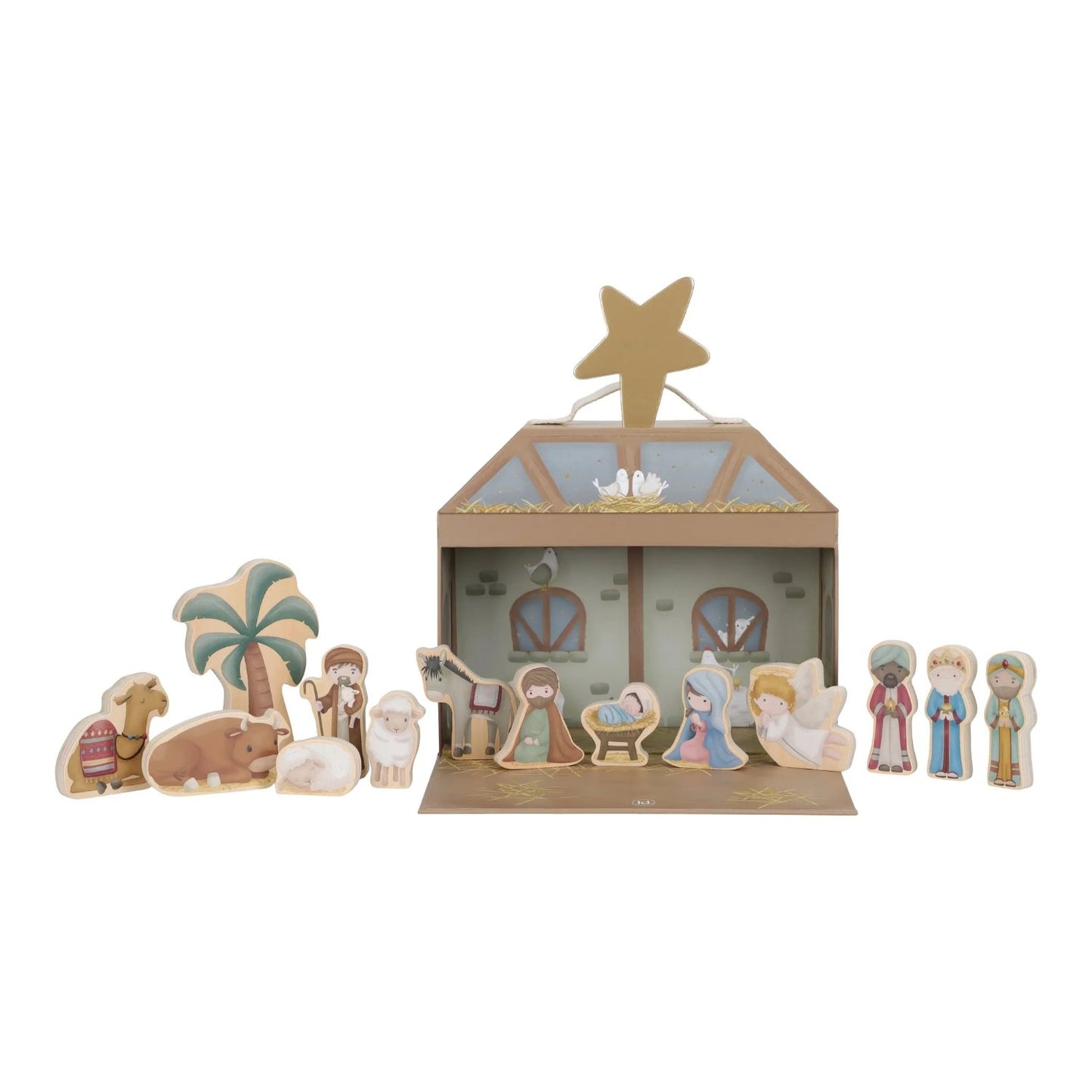 Nativity Scene | Wooden Home & Seasonal Decoration