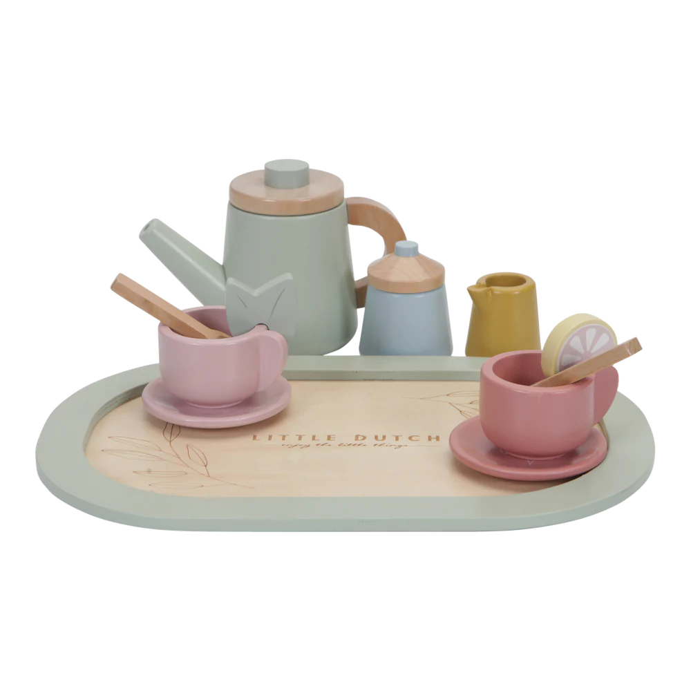 Tea Set | Wooden Pretend Play Toy Tableware