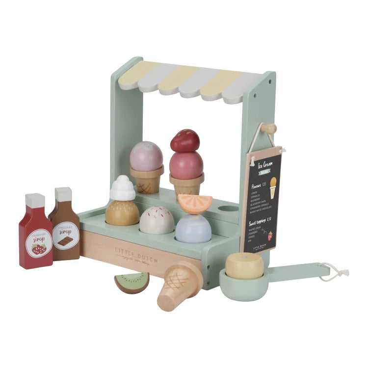 Toy Ice Cream Shop | Wooden Pretend Play Toy For Kids