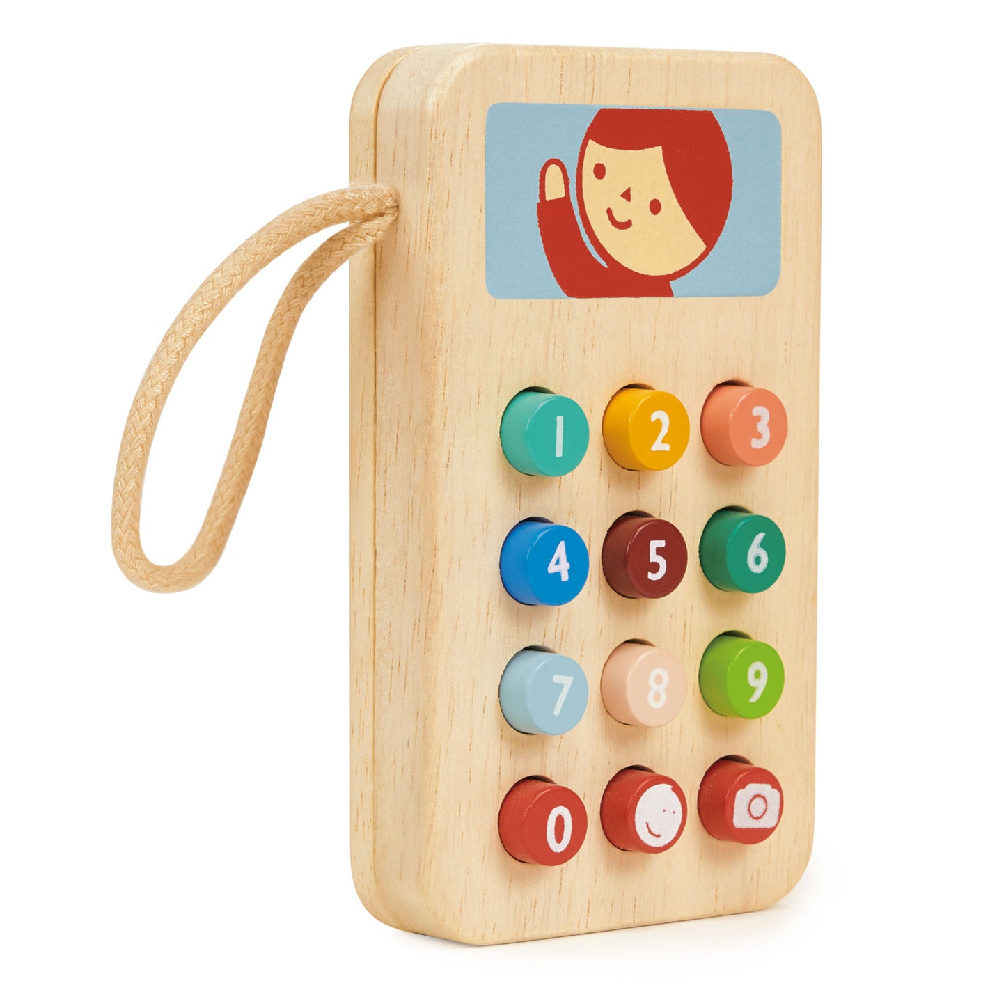 Mobile Phone | Wooden Pretend Play Toy For Kids