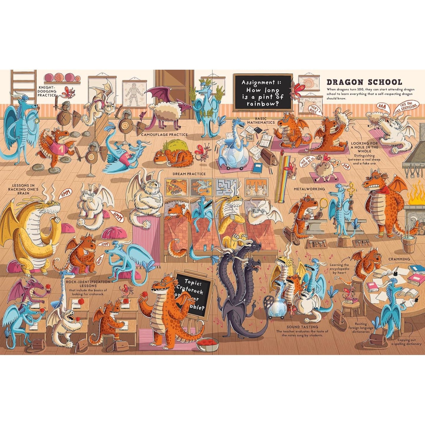 Facts and Rumors About Dragons | Hardcover | Children's Story Book