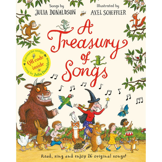 A Treasury of Songs | Paperback | Children's Activity Book