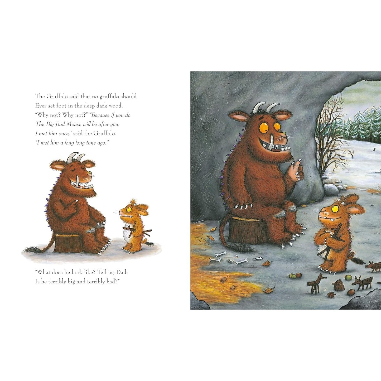 The Gruffalo and the Gruffalo's Child Board Book Gift Slipcase