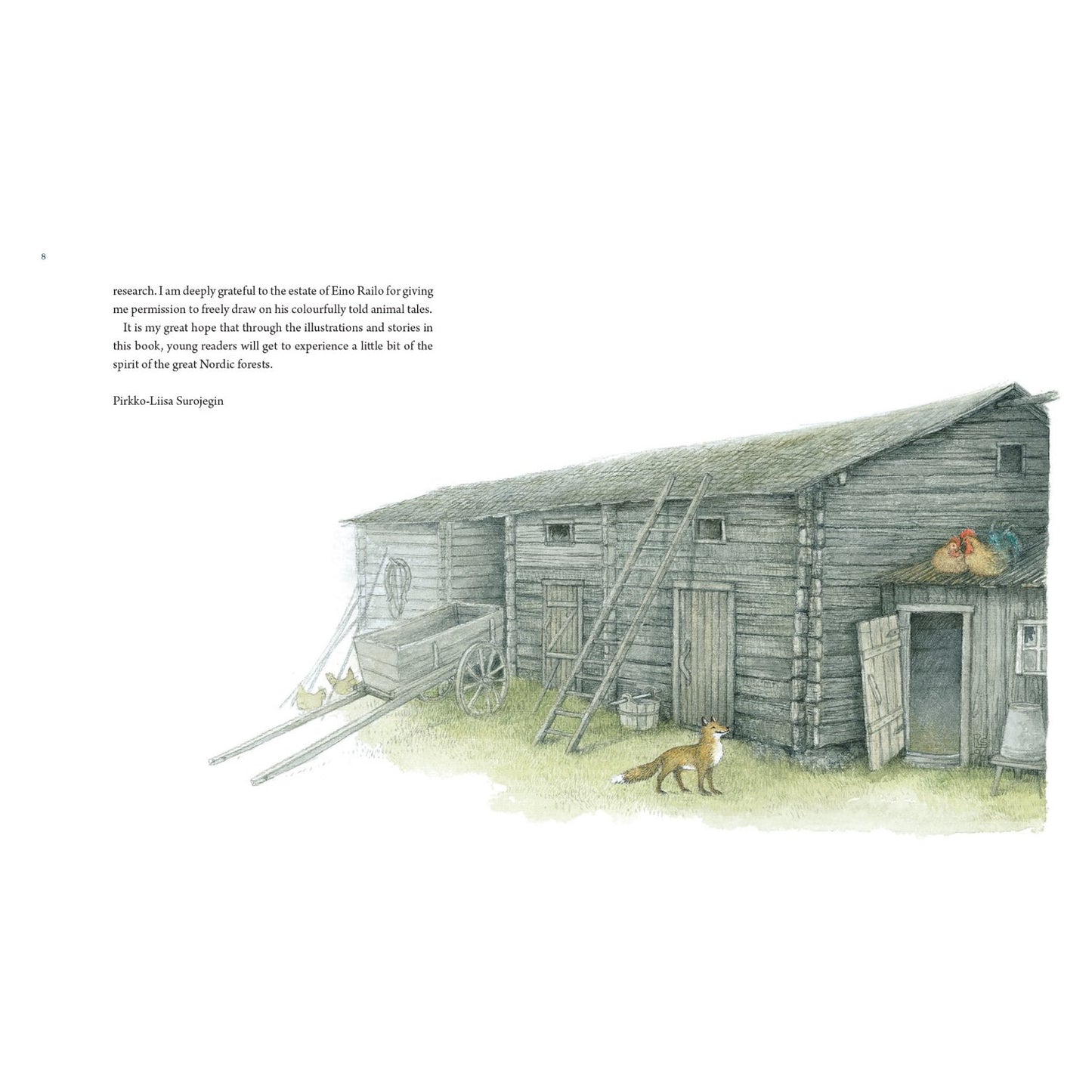 An Illustrated Collection of Nordic Animal Tales | Hardcover | Children's Book