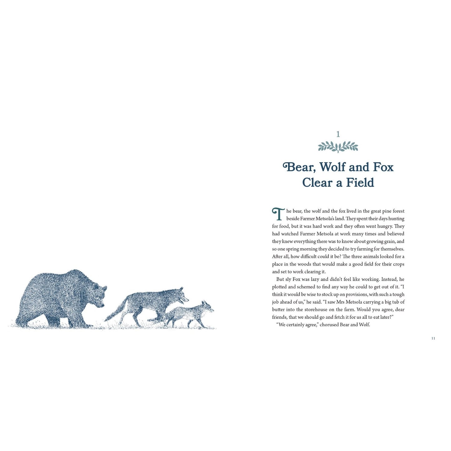 An Illustrated Collection of Nordic Animal Tales | Hardcover | Children's Book